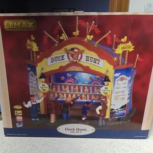 Lemax Duck Hunt Carnival Game Decor